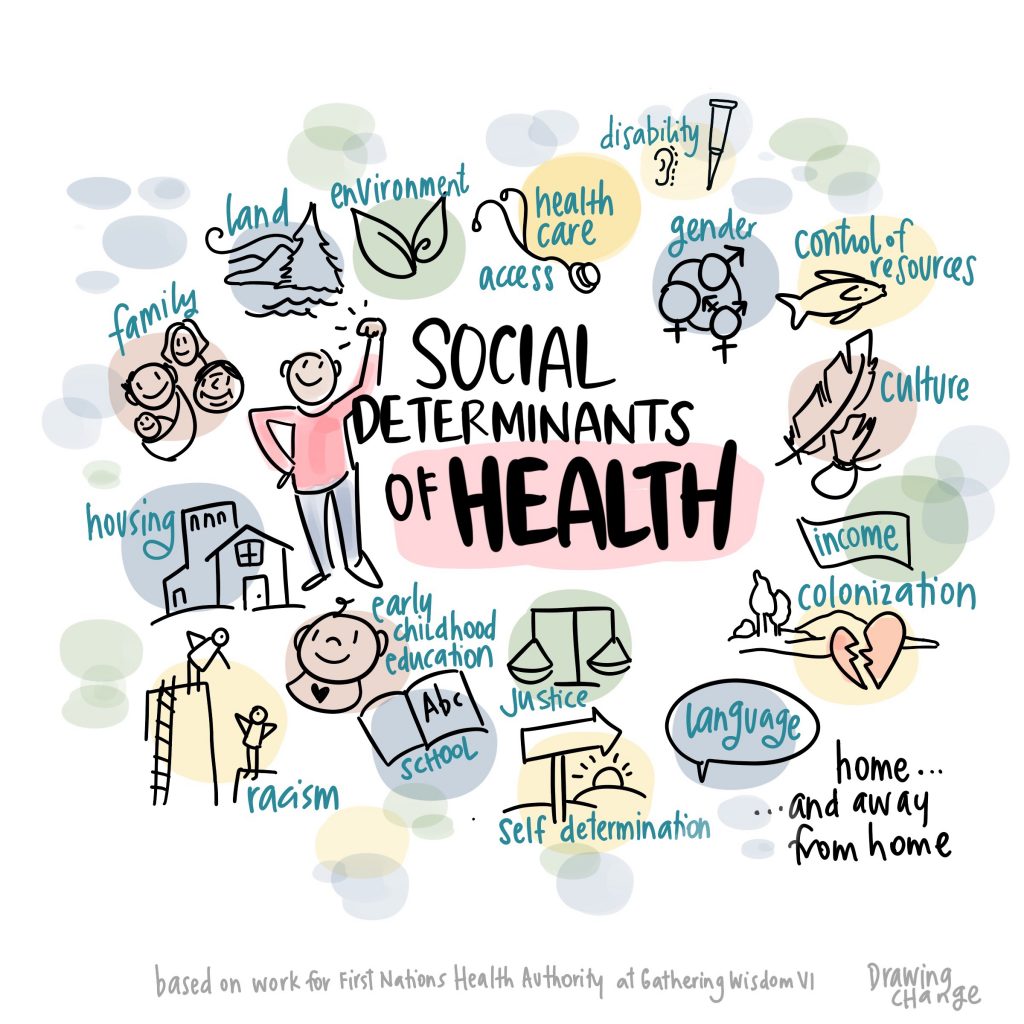 social determinants of health including colonization sam bradd 