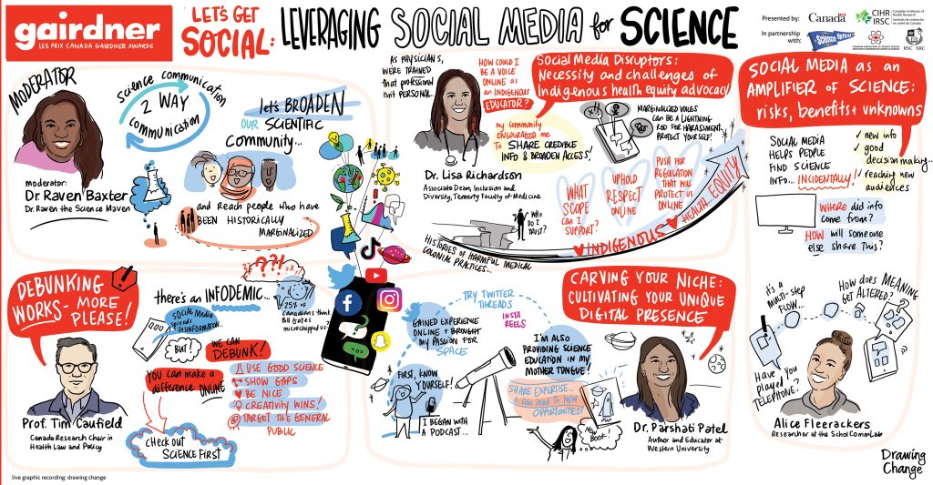 Gairdner Foundation Social Media and Science scicomm